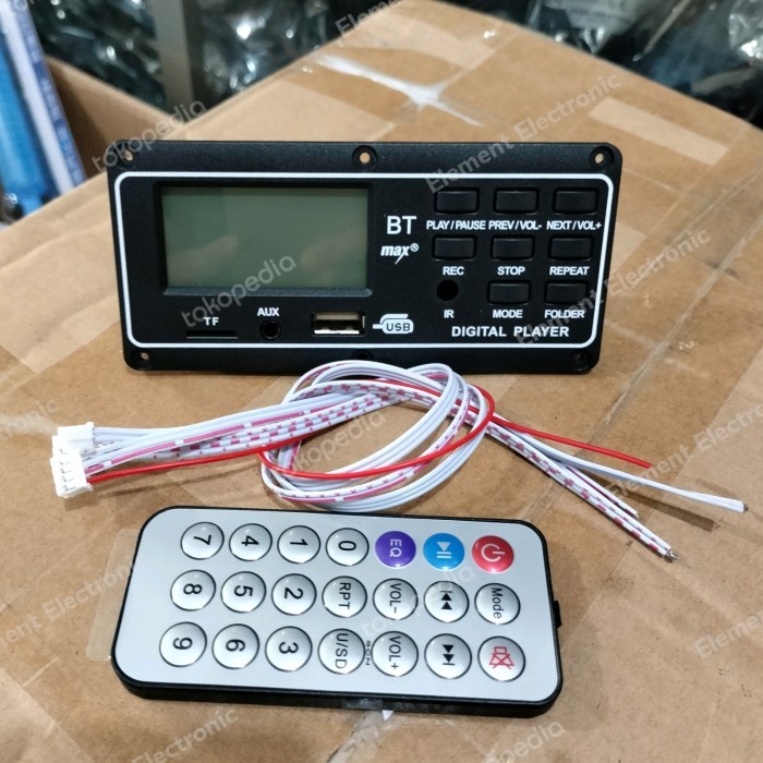 kit mp3 player bluetooth MAX LCD display 12v