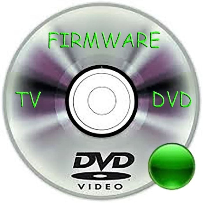 Firmware TV dan DVD + Software