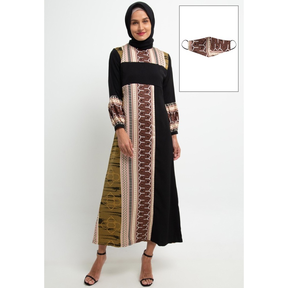 Arjuna Weda Gamis Batik Sabiza - Pink