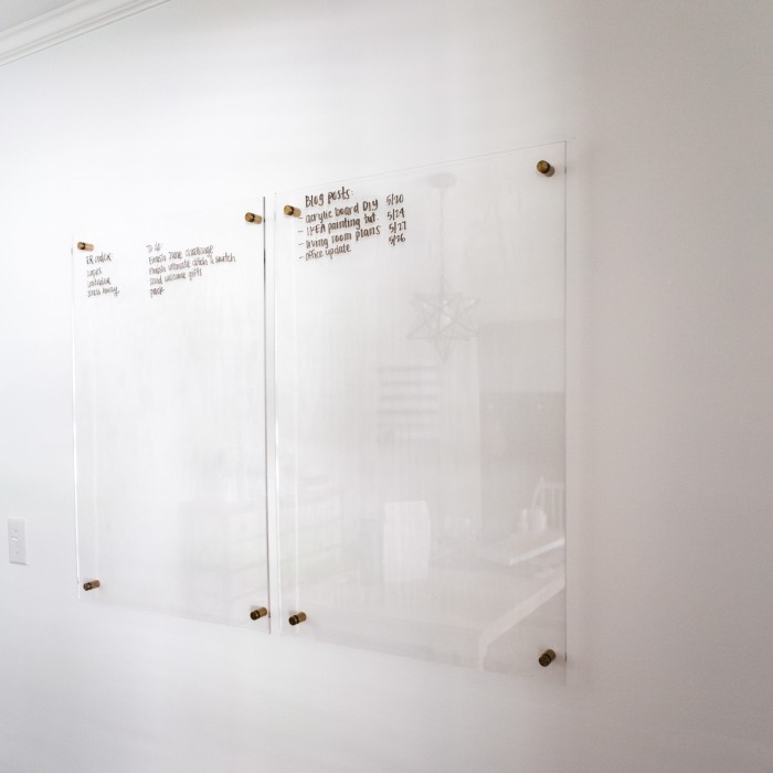 

Papan Tulis Akrilik Bening Whiteboard Acrylic Board