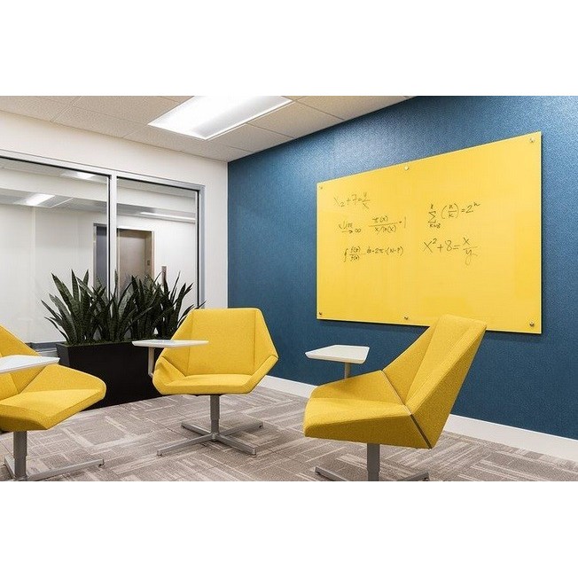 

Papan Tulis White Board Acrylic Dry Erase - Yellow