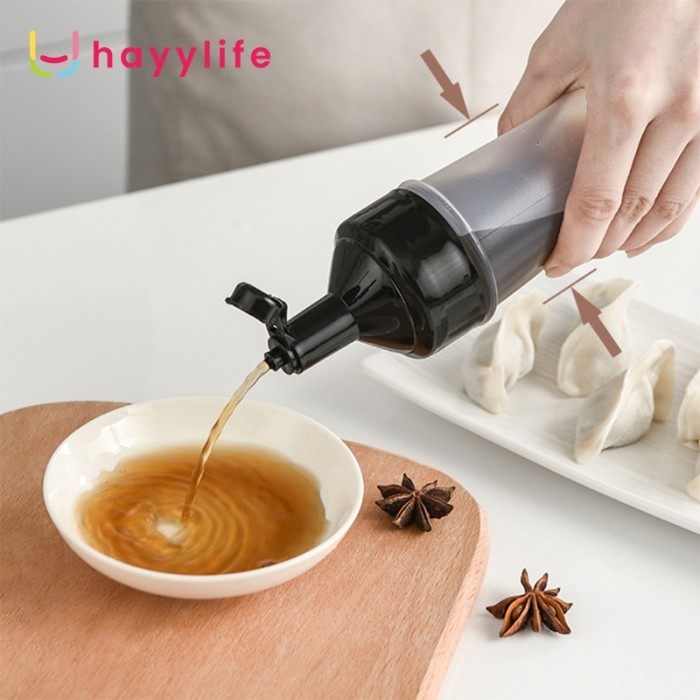 Hayylife Botol Bumbu Botol Saos Kecap Plastik Bumbu Dapur Hl-Db-589