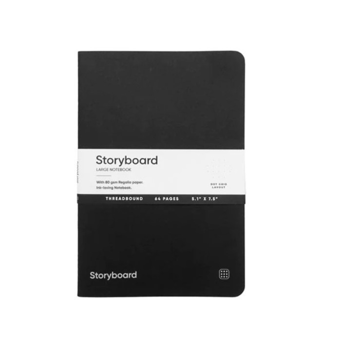 

Terlaris ENDLESS Storyboard Fountain Pen Notebook - Large - Regalia paper 80gsm SALE