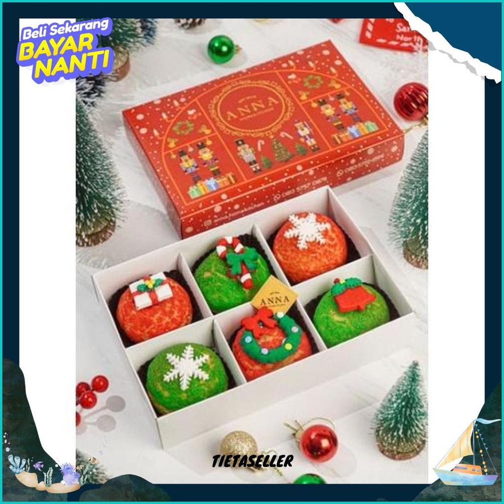 

Craqueline Small Box / Hampers Kue Natal / Hampers Christmas / Christmas Gift Termurah Banget