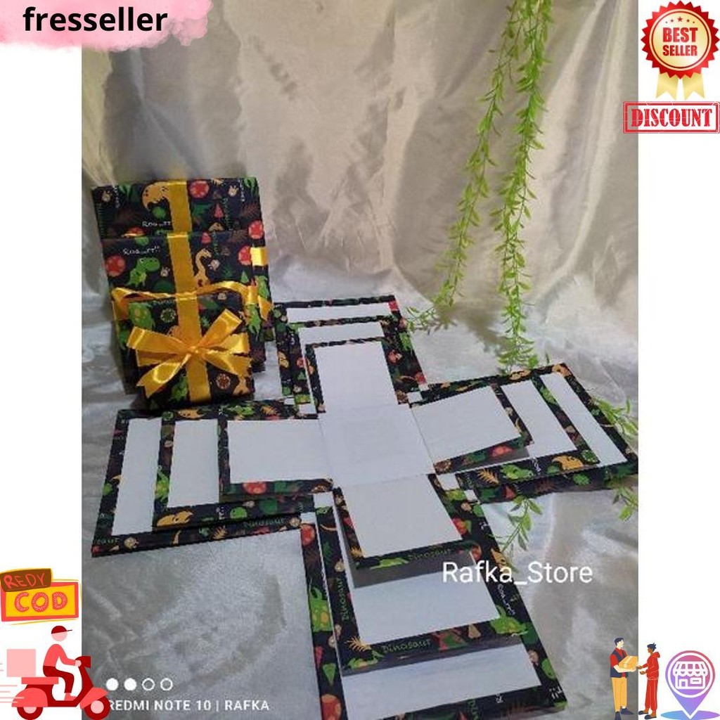 

Snack Box Surprise Tanpa Jajan 3 Layer / Kado Ultah / Hadiah Ultah / Hampers / Kado Murah D Promo Puncak