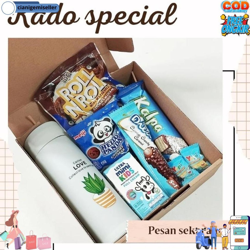 

Gift Box Snack Hampers Ultah Kado Graduation Annivesary Set Hadiah D Terlaris