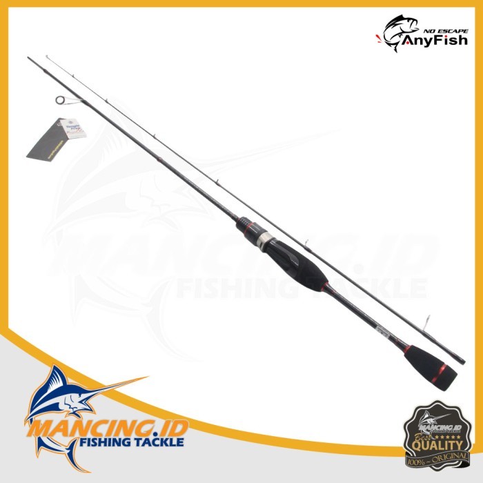 Anyfish Simple Game UL Fuji Fishing Rod Spinning Joran Pancing Sungai