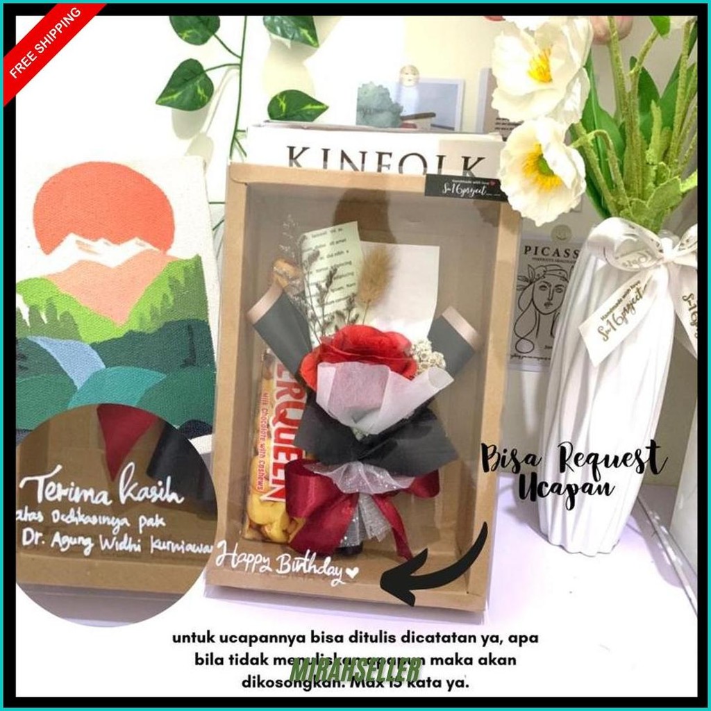 

Gift Flower Box || Kado Valentine || Flower In Box || Buket Bunga || Kado Makassar Terlaris