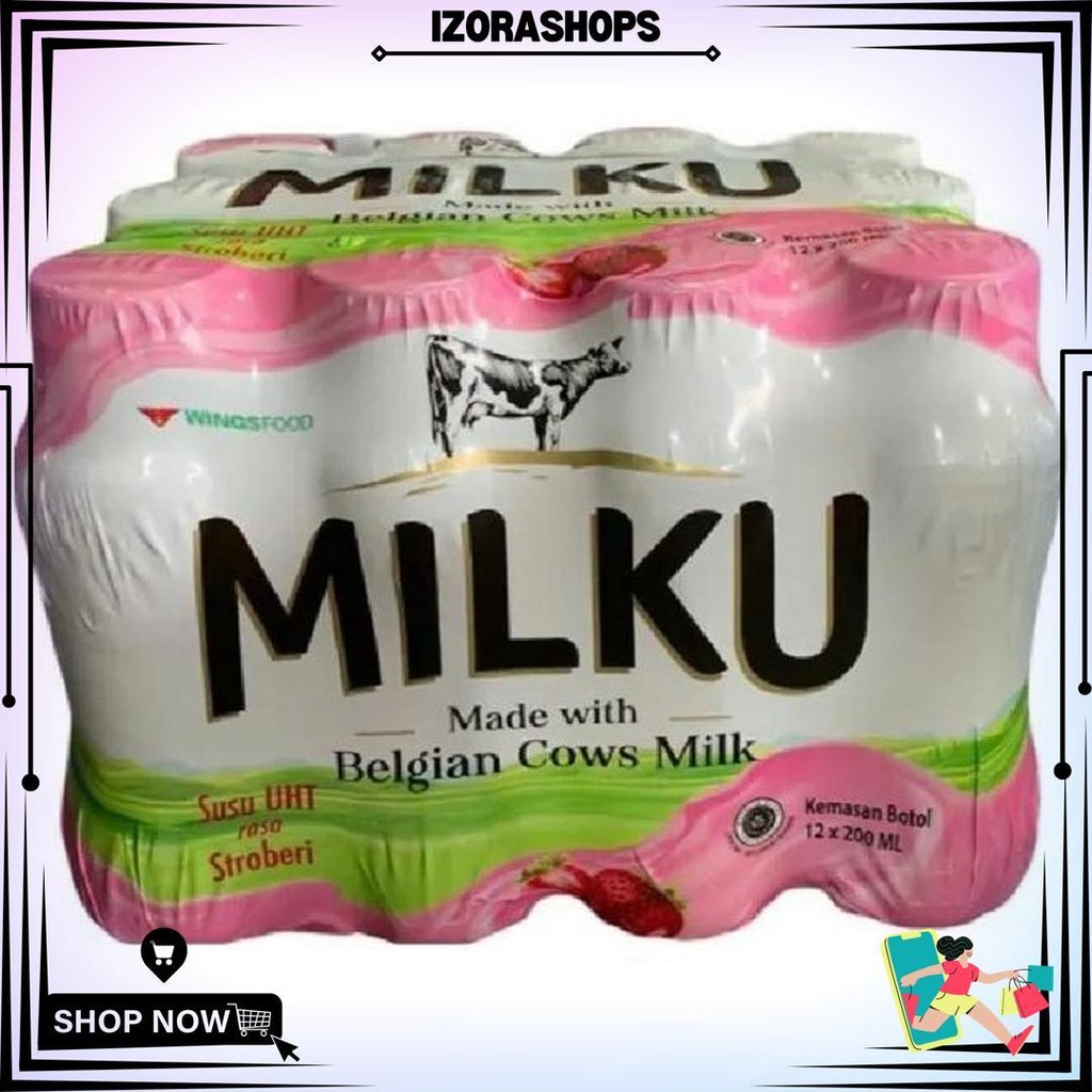 

Milku Bal Isi 12 X 200Ml Susu Uht Cokelat Strawberry Original Belgian Cow Coklat Stroberi Minuman Cemilan Anak Sehat Grosir Murah Wingsfood Botol Parcel Hampers Parsel Box Karton Ball D Promo Puncak