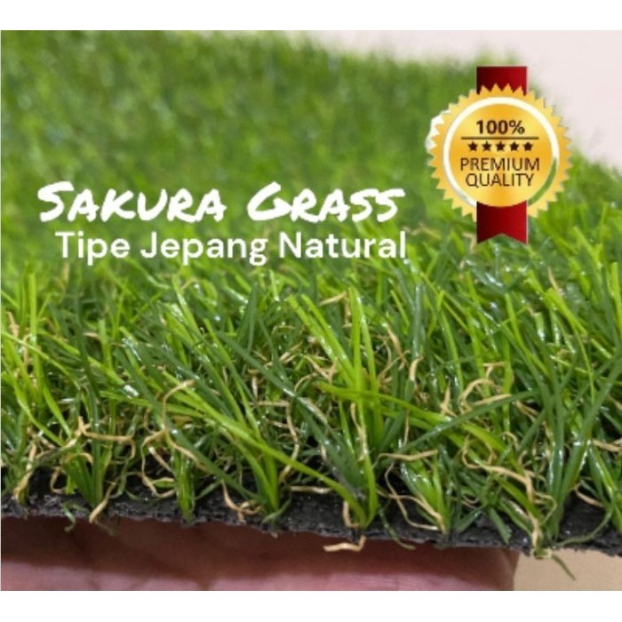 Grosir Rumput Sintetis Ukuran 100X200 Cm Tipe Jepang Ketebalan 30 Mm