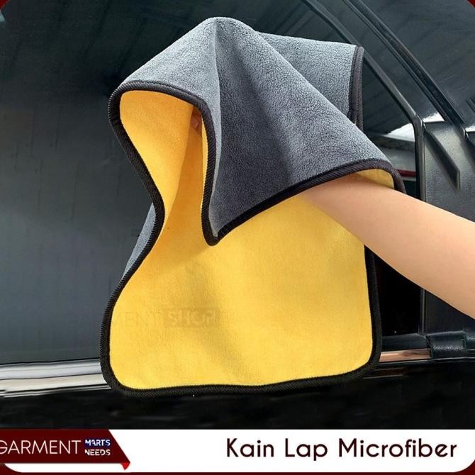 Kualitas terbaik] Kain Lap Mobil Microfiber Serbaguna Motor Wipe Cloth Lembut Tebal