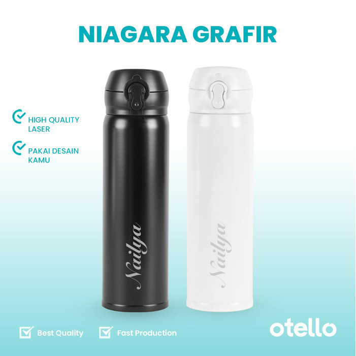 

Custom Tumbler Niagara Botol Minum 500ml Tambler Thumbler Grafir Tmblr T7K3