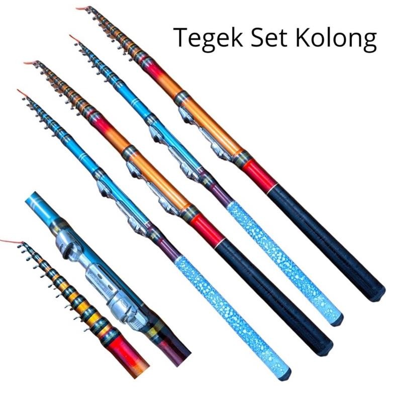 Of14 Sepaket Joran tegek Kolong Orca TJL dan Reel Tokos FX55 (Gratis Kail 1 Pack) Berkualitas