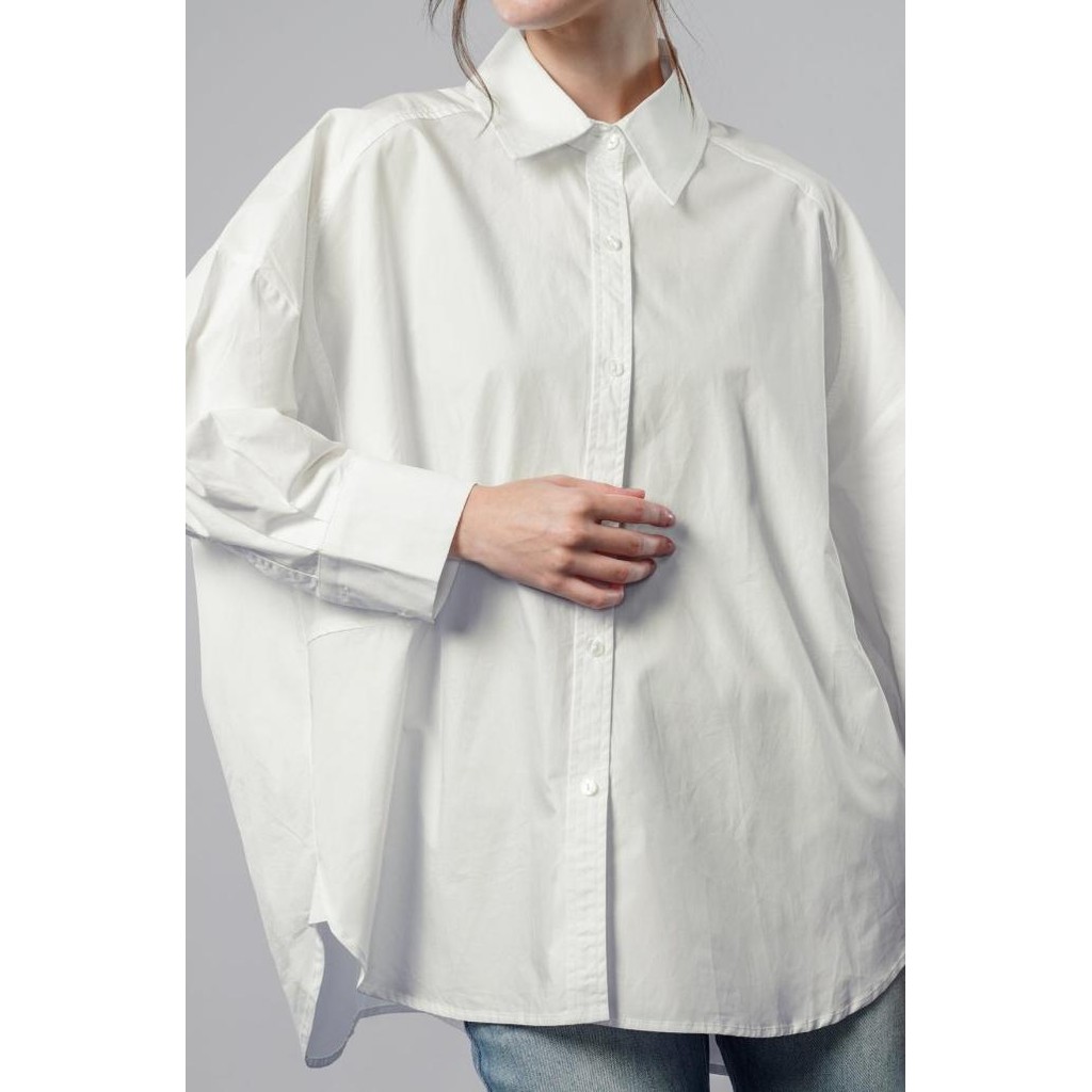 Promo Benang Jarum - Lana Shirt - White