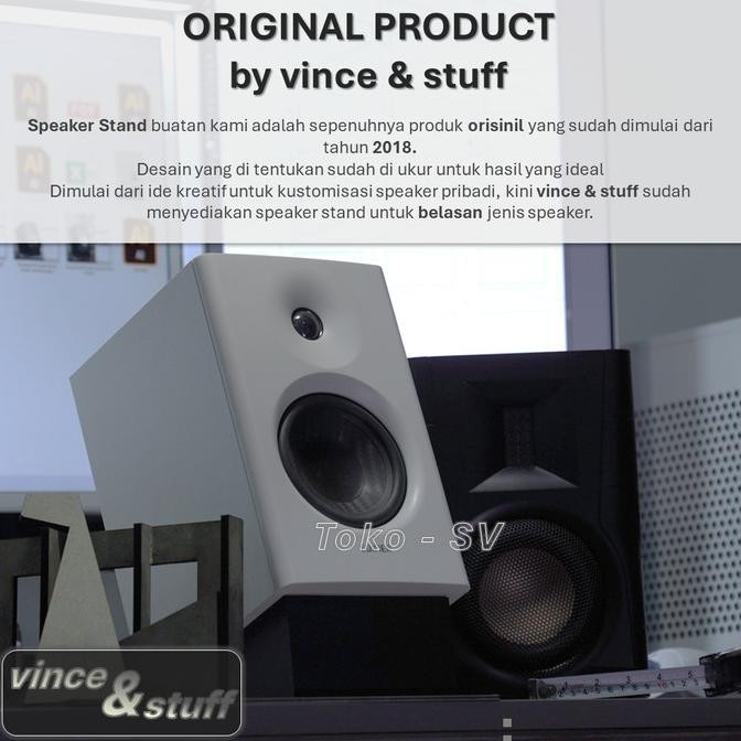 Speaker Stand / Tatakan u/ Edifier R1700BT R 1700 BT R1800TIII R1600