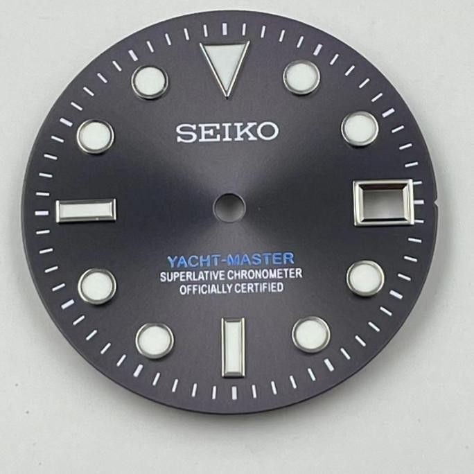 Promo Seiko Yachtmaster Dial Nh35 28.5Mm (Lume Hijau)