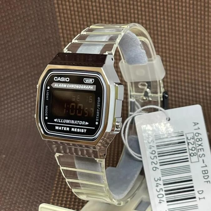 Sale Casio A168Xes-1Bdf Jam Tangan Unisex Digital A168Wa A168Xes-1B