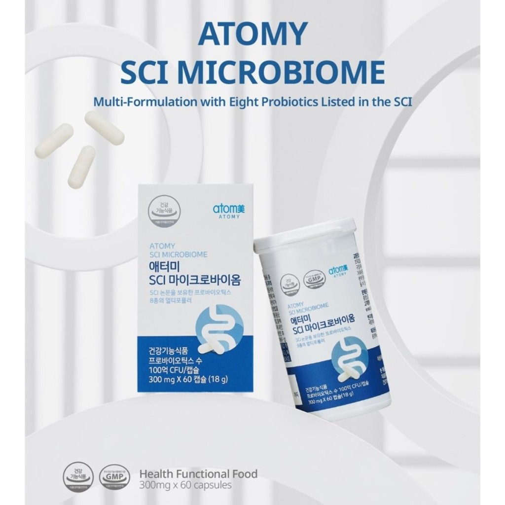 Atomy SCI Microbiome Sehat Usus Mengandung 10 jt CFU & 8 Probiotik