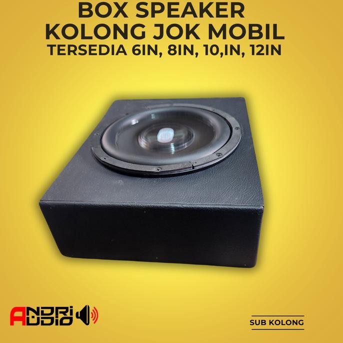 SPEAKER SUBWOOFER KOLONG MOBIL 6 IN, 8 IN, 10 IN, 12 IN