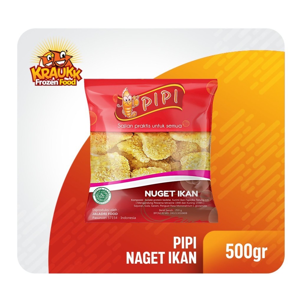 

Pipi Naget Ikan 500gr Enak