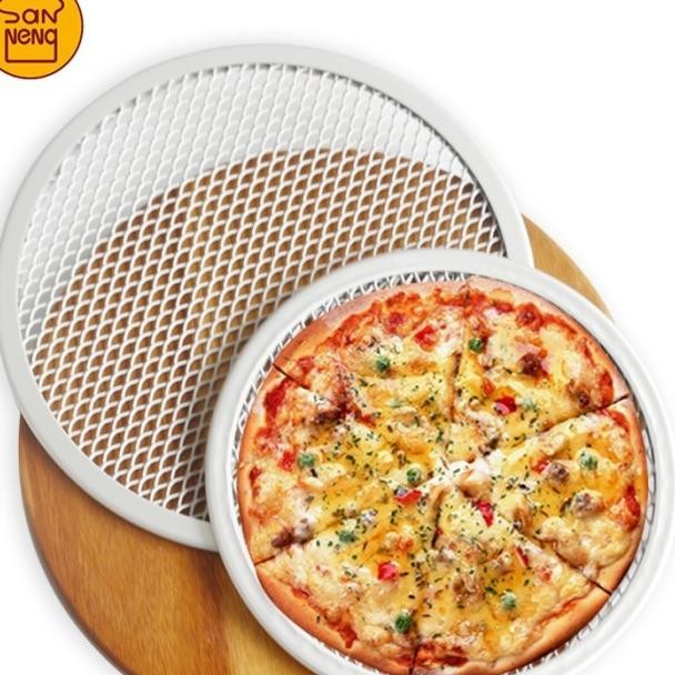 

Anneng N5536 Pizza Net Pan Loyang Jaring Pizza Anodized 10Inch
