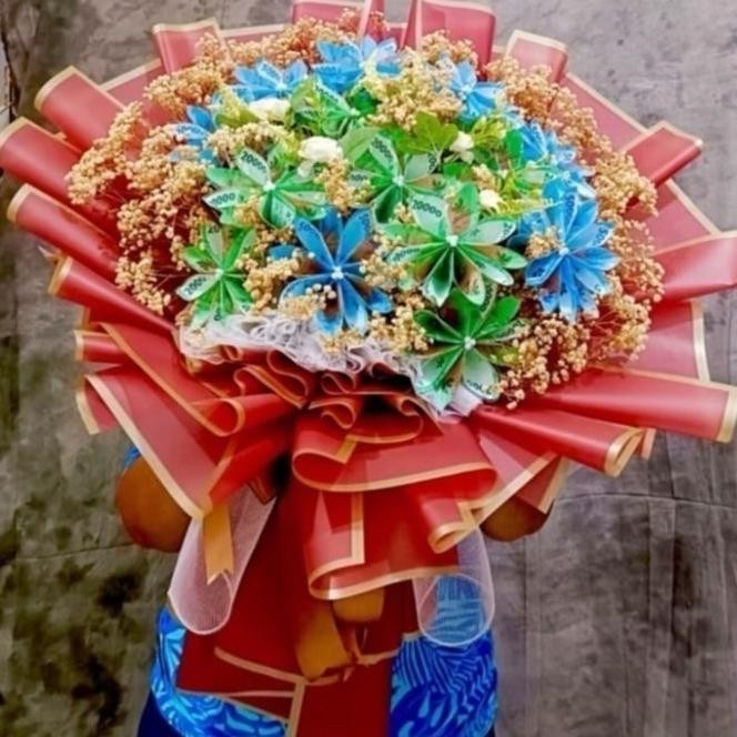 

Buket Uang/Money Buquet Unik Harga Terjangkau GVS