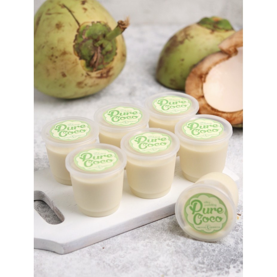 

Silky Pudding Soya atau Coco atau Campur - isi 9 cups