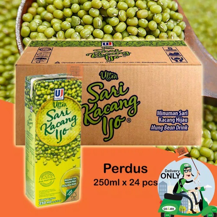 

Ultra sari kacang ijo 250 ml 1 karton - 24