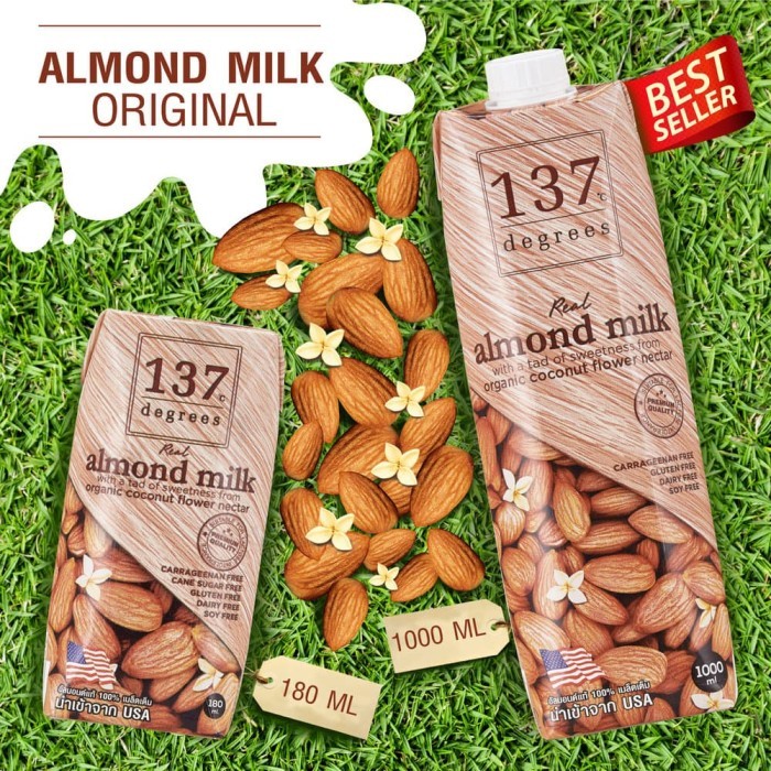 

137 Degrees Almond Milk Original 1L