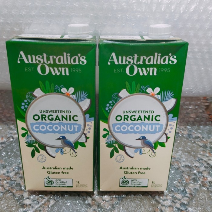 

Australian own organic coconut unsweetened 1ltr