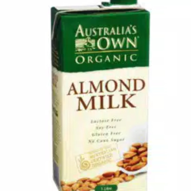 

Australia's Own Organic Almond Milk 1ltr susu almond organik