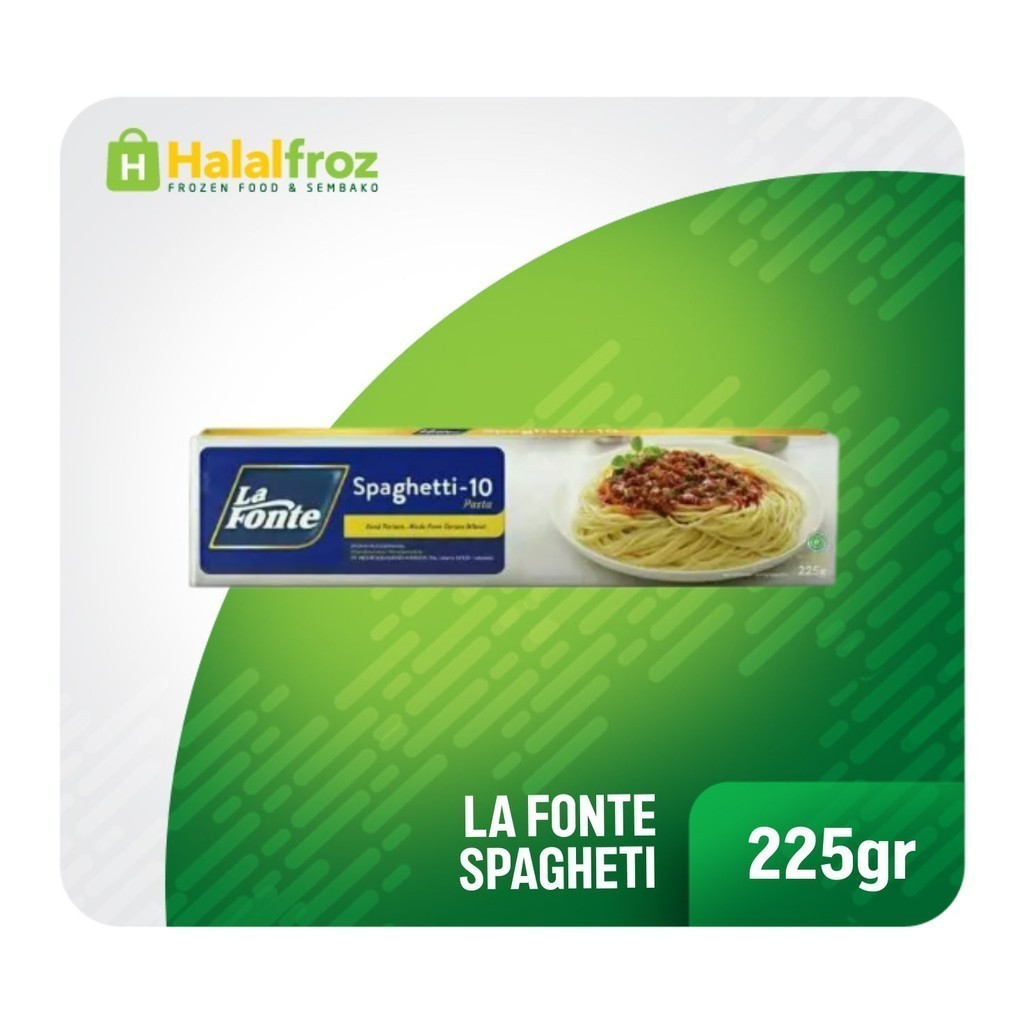 

Spaghetti La Fonte 225grGosend Ready, Paling murah, Terlaris