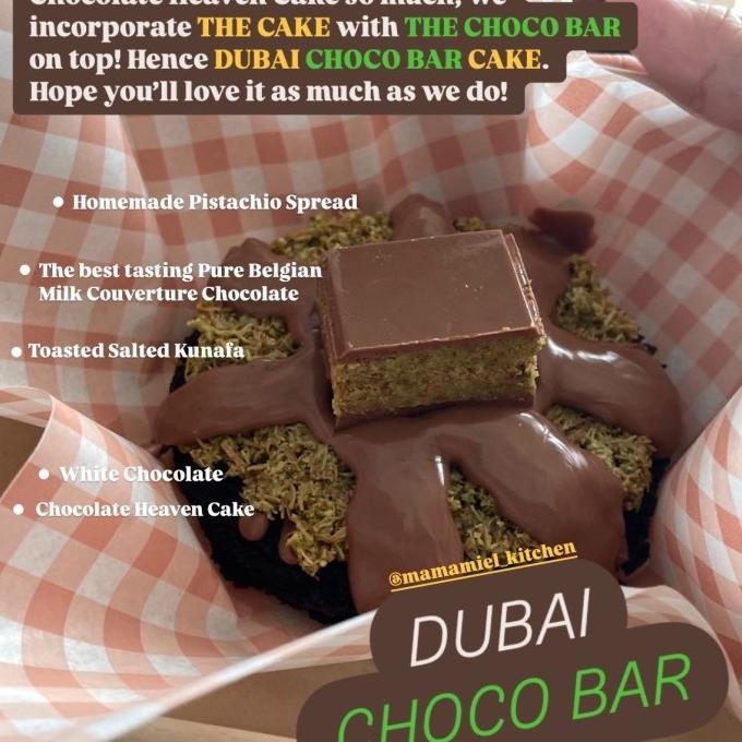 

Dubai Chocolate Pistachio Cake DS10