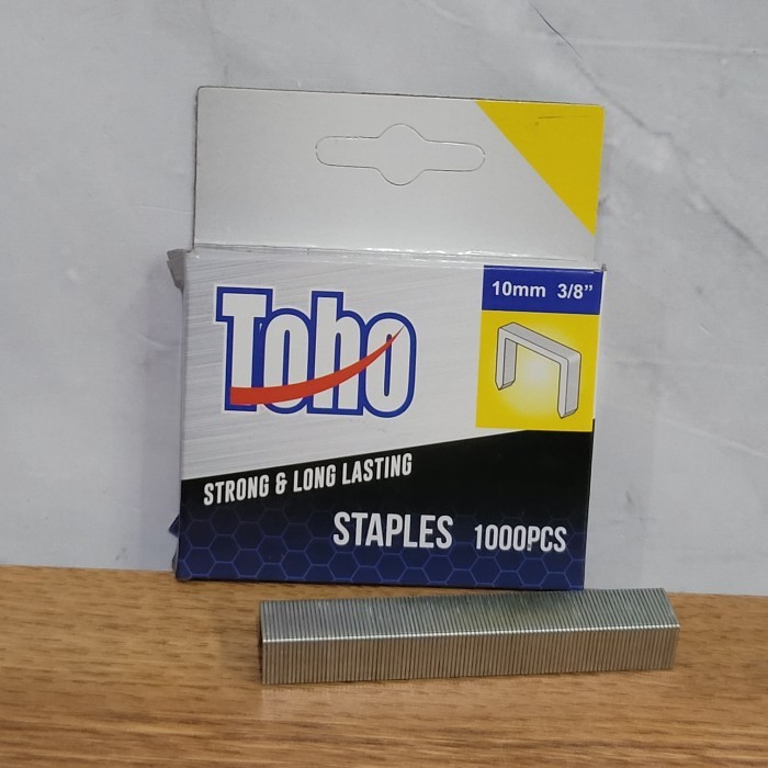 ```````] Isi refill staples tembak / staples gun 10mm TOHO