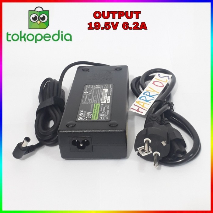 ADAPTOR CHARGER CASAN TV LED SONY BRAVIA 50''/50-60 INCH 19.5V 6.2A
