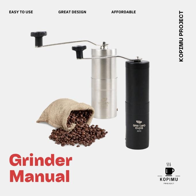 alat penggiling kopi | manual grinder kopi portable murah