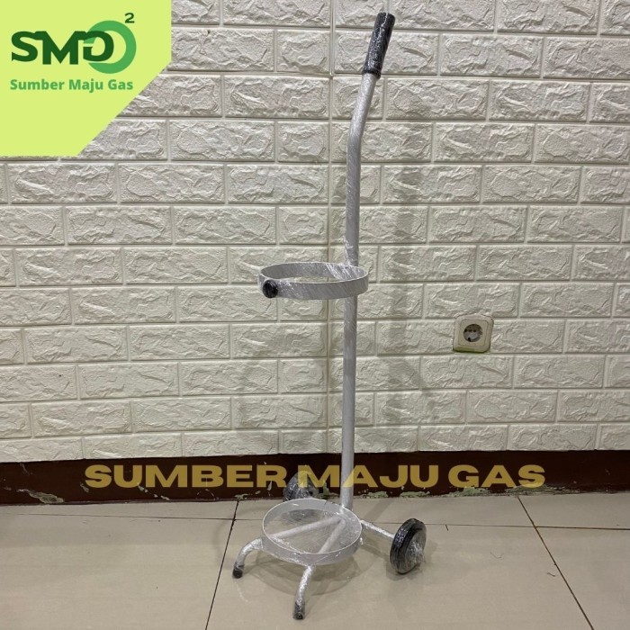 ######### TROLI / TROLY / TROLLEY TABUNG OKSIGEN 1M3, 1,5M3 DAN 2M3
