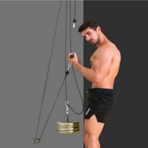 Roda Katrol Tunggal Untuk Pull Down Tarikan Bawah