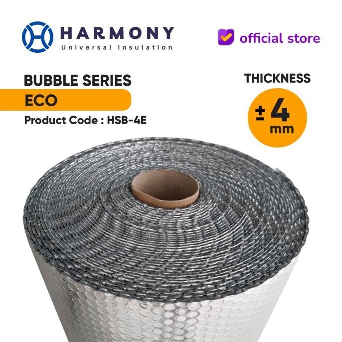 Aluminium Foil Bubble Atap Double Tebal 4mm Eco