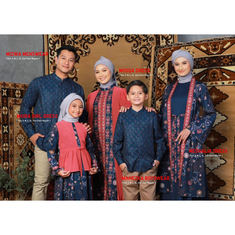 Harga Promo Mosqa Drezz Zoya/Miura Dres Anak/Koko Anak Zoya Bnm