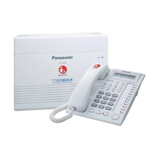 KX-TES 824 Panasonic PABX plus, KX AT7730 Operator Telephone Baru