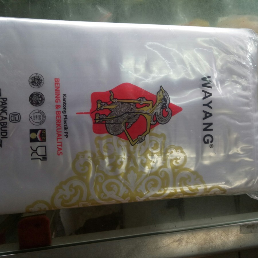 Plastik pp cap wayang 13x20