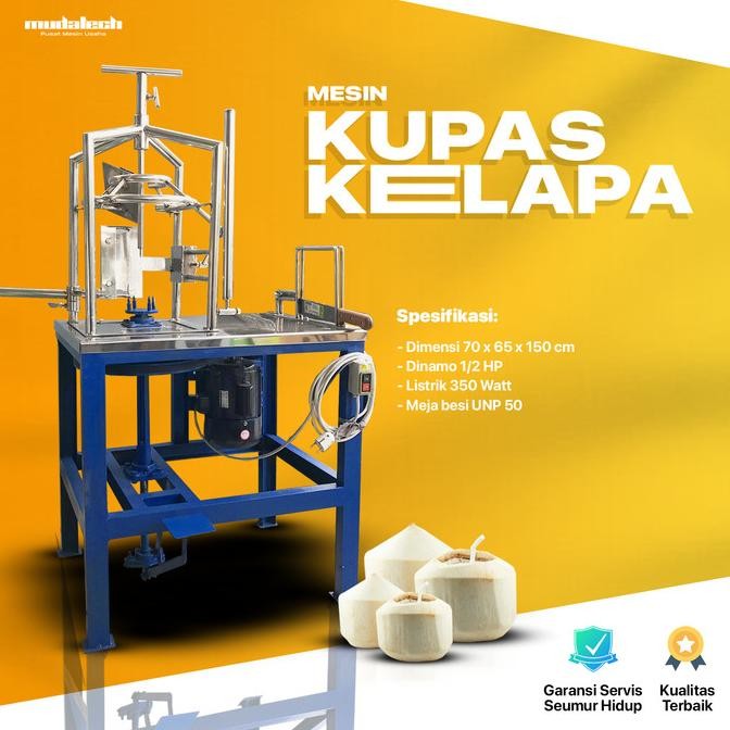 Mesin Kupas Kelapa Muda Pengupas Kulit Degan