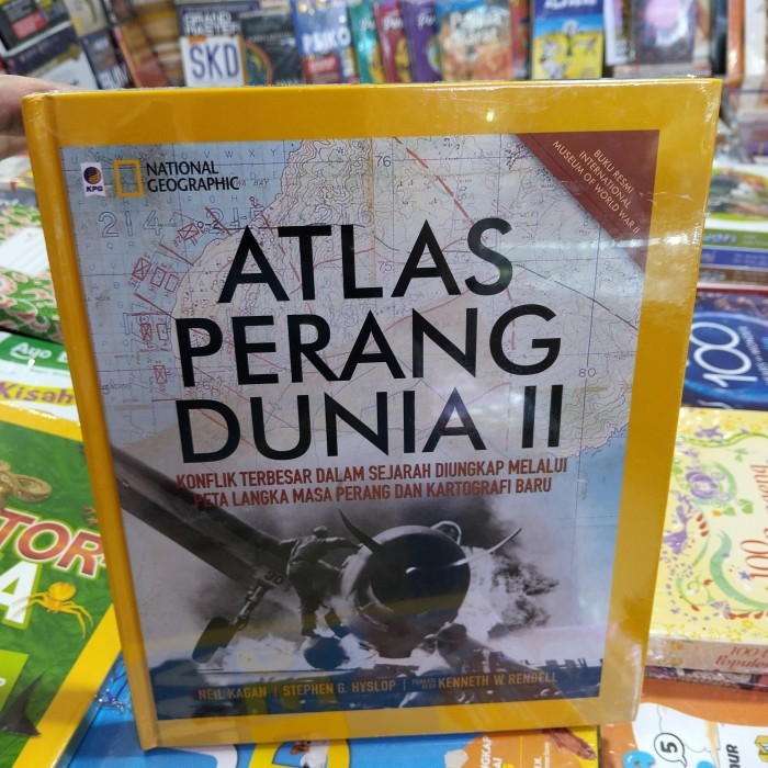 

ORIGINAL. NATIONAL GEOGRAPHIC. ATLAS PERANG DUNIA II