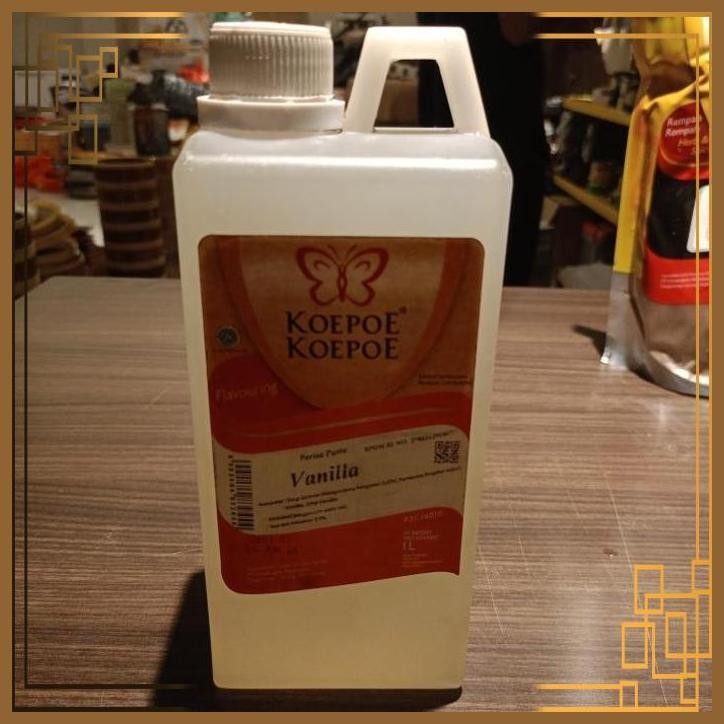 

[LKJ] PERISA AROMA PASTA VANILLA KOEPOE KOEPOE 1LITER