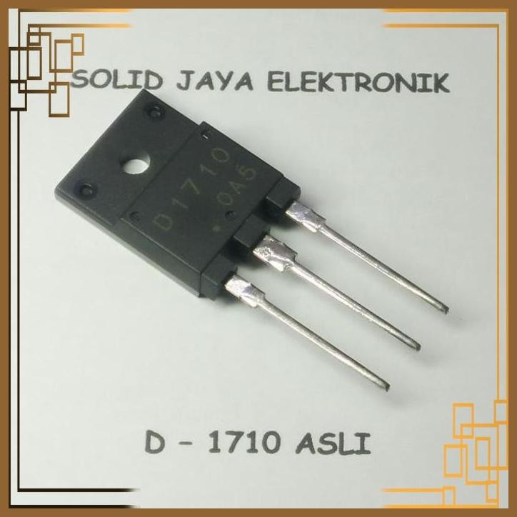 [SJE] TRANSISTOR D1710 ASLI ORIGINAL-IC TR 2SD1710 TR REGULATOR POWER SUPPLY