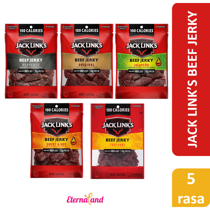 

Jack Link's Beef Jerky - cemilan daging impor USA