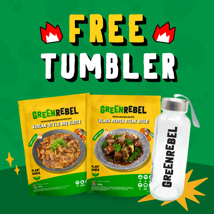 

Green Rebel Free Tumbler Bundling