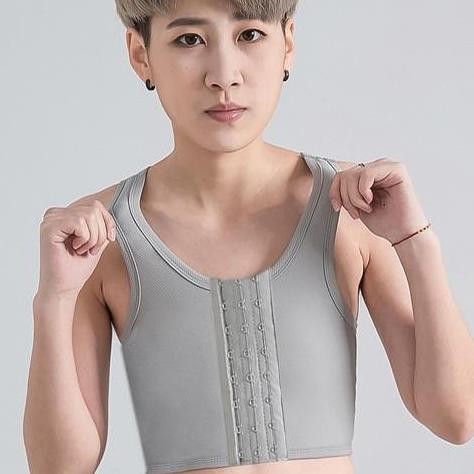 

TERBARU - Breast Binder Perata Dada/Chest Binder Model Kancing Tengah Premium