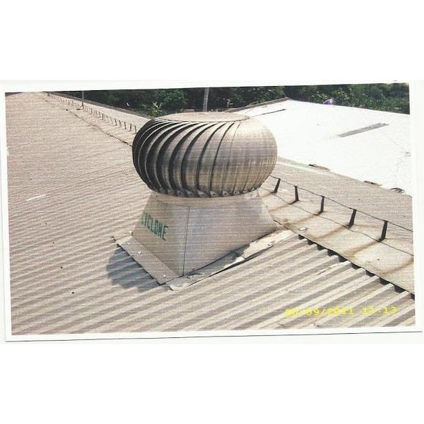 Cyclone Turbine Ventilator 36" Stainless